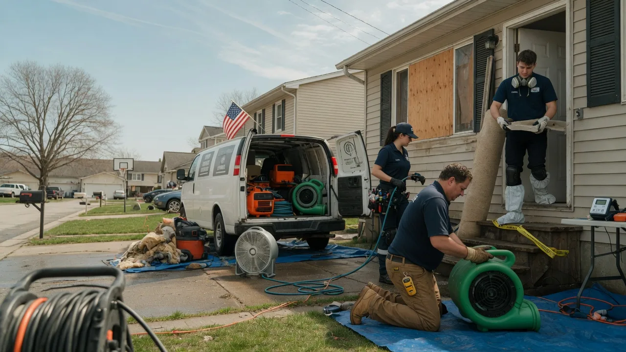Water Damage Restoration in Breezewood, PA near me